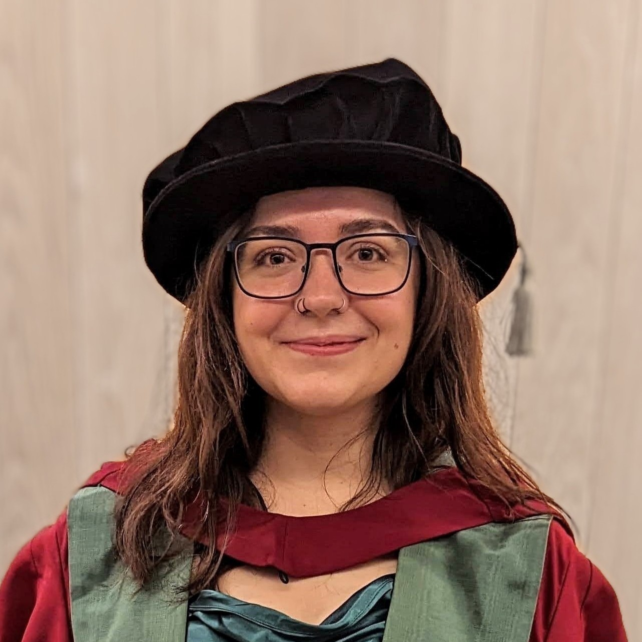 me at my phd graduation