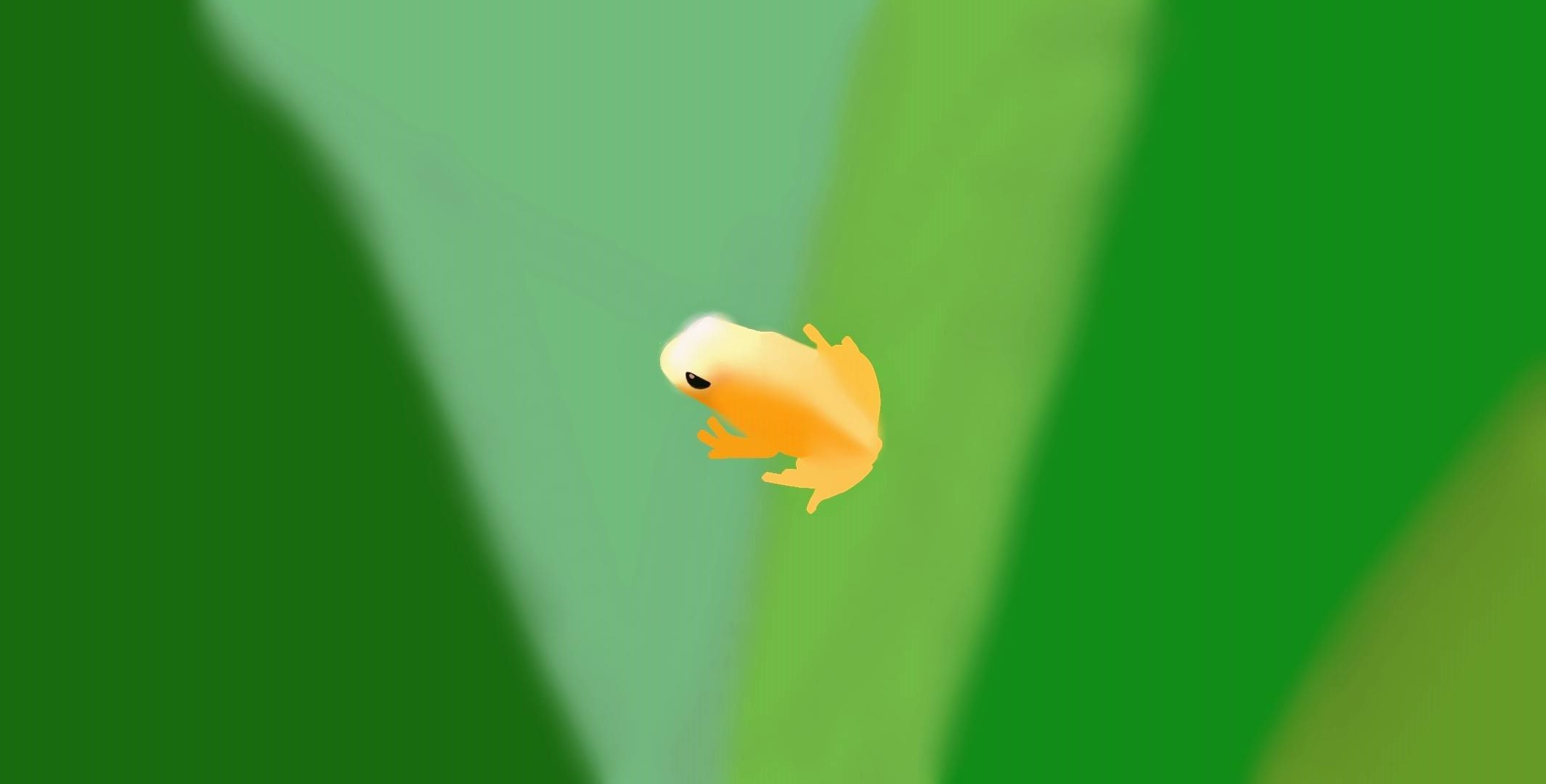 yellow frog
